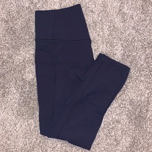 Navy Leggings W/ Pockets
